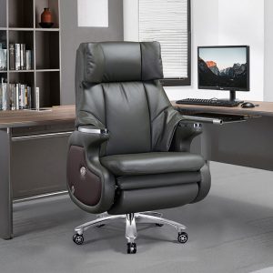 Ghế giám đốc chỉnh điện Massage LUX-02-GR