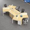 Cụm bàn làm việc 6 người Eos ECC02-4626