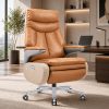 Ghế lãnh đạo massage da bò Commander CD04-BN