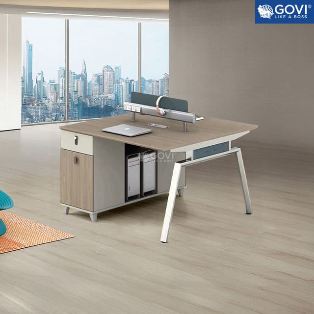 Cụm bàn nhân viên dài 1m8
