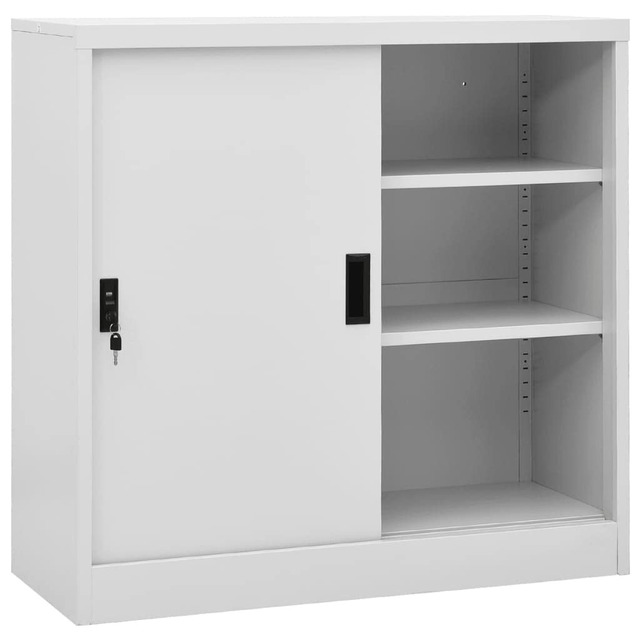 Tủ tài liệu inox cánh lùa mẫu số 1