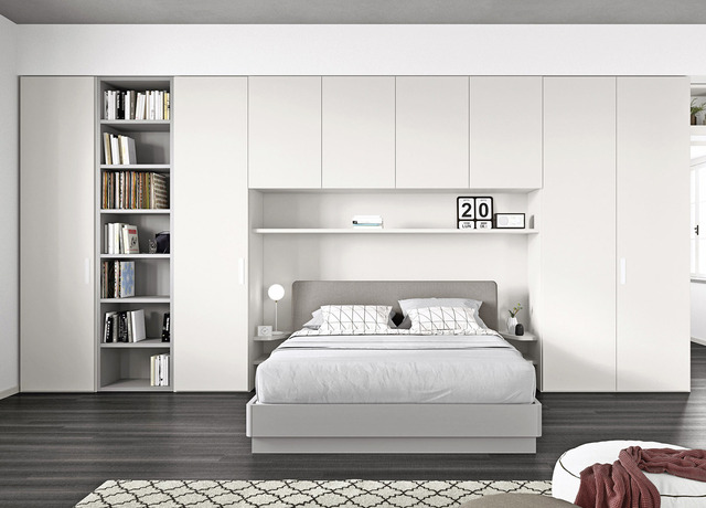 Giường ngủ kết hợp tủ hiện đại mẫu số 2