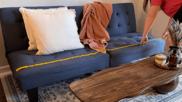 Đo kích thước của ghế sofa