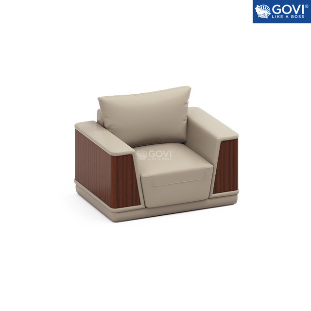 Sofa đơn da cao cấp VIKOS SFVK01-1