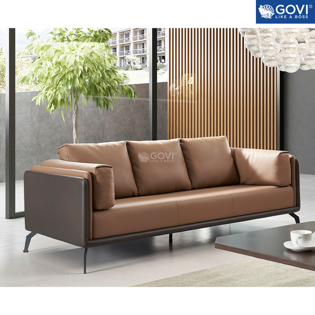Mẫu sofa văng da cao cấp SF221-3