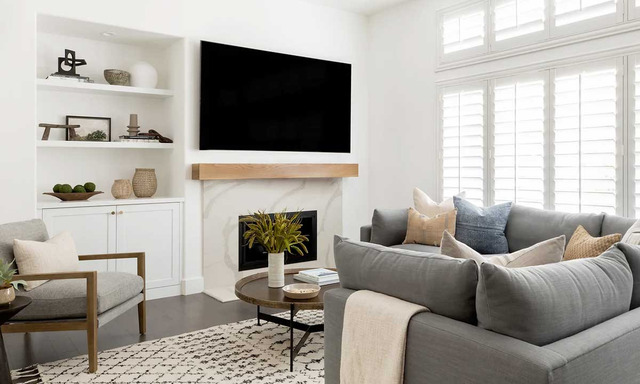 Khoảng sofa đến tivi phòng khách