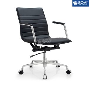 Ghế xoay văn phòng Apollo AP07B-BL