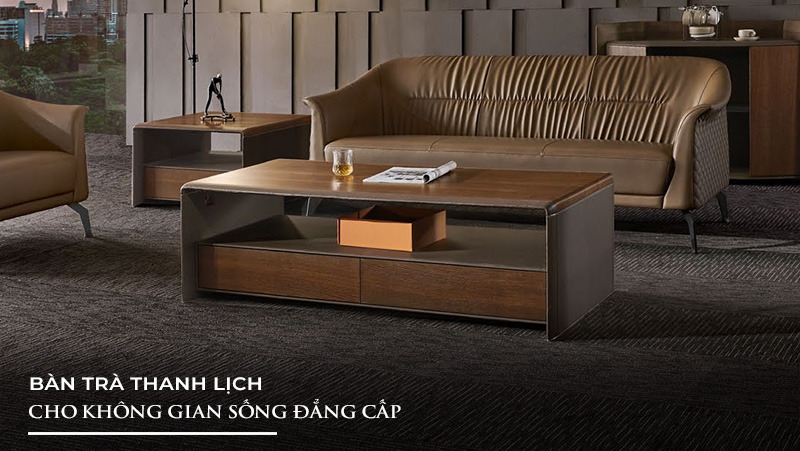 Bàn trà cho không gian tiếp khách