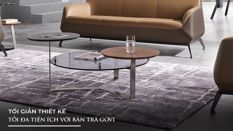 Bàn trà phòng khách Govi