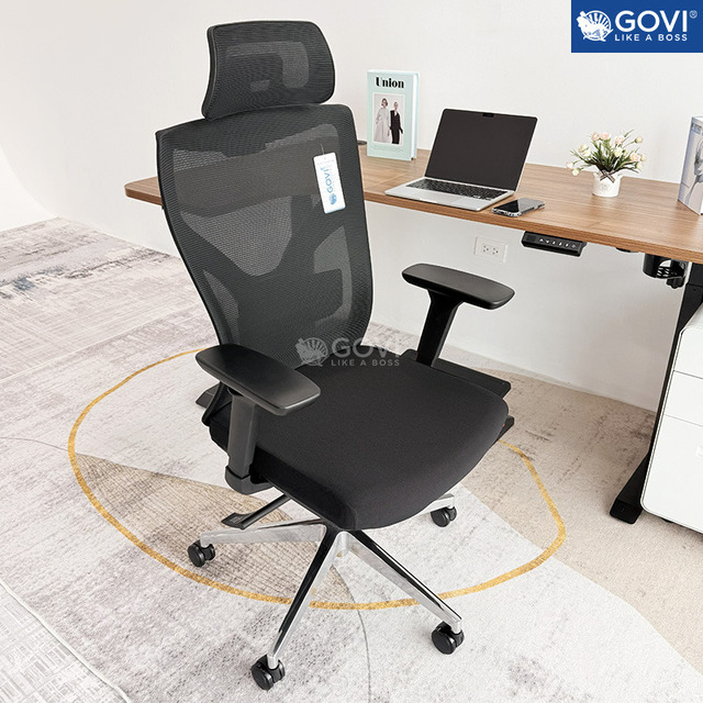 Ghế công thái học Ryan R02A Plus Black