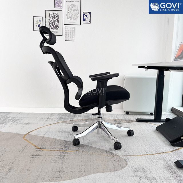 Ghế công thái học Alex 03 Black