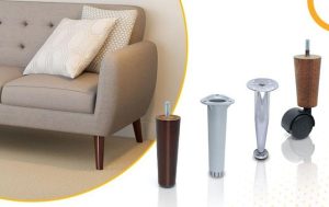 Các loại chân ghế sofa: Chất liệu, kiểu dáng và cách chọn