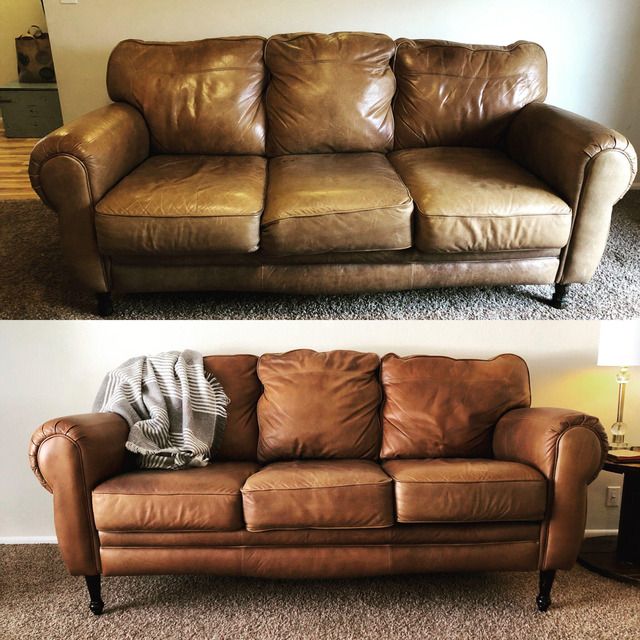Sofa da bị bạc màu