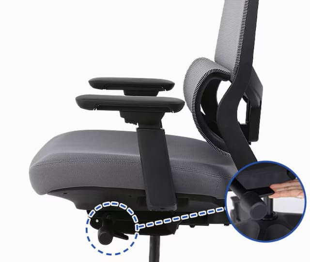 Cách khắc phục ghế xoay bị hỏng ngả lưng