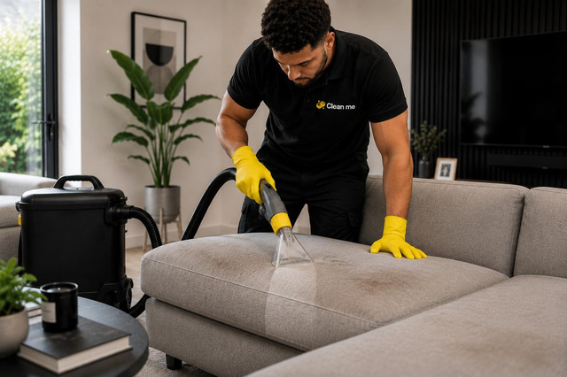 Vệ sinh bụi bẩn trên sofa