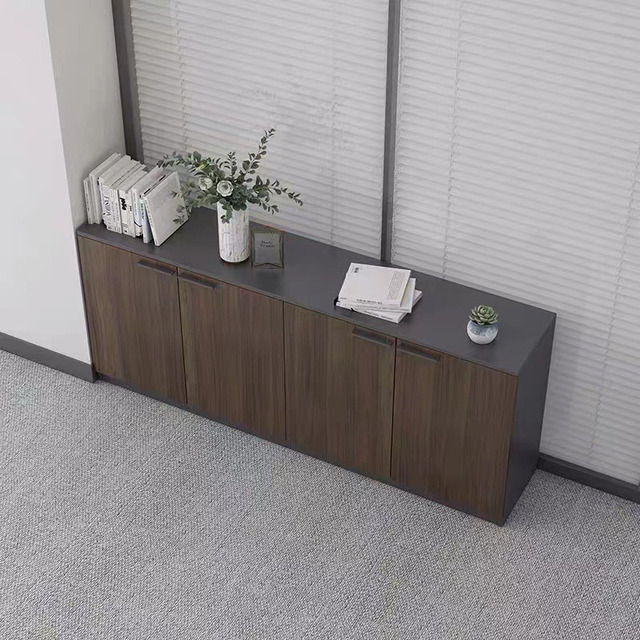 Tủ hồ sơ thấp bằng gỗ công nghiệp