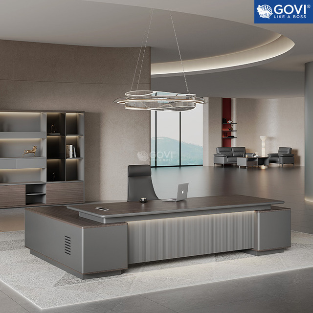 Bàn giám đốc bằng Melamine