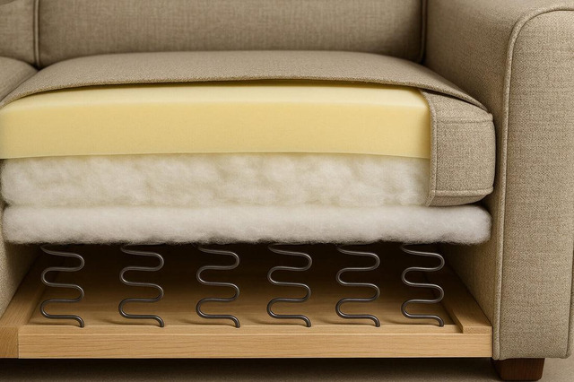 Đệm đàn hồi của ghế sofa