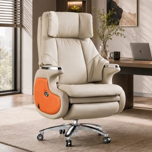 Ghế giám đốc chỉnh điện Massage LUX-02-BE