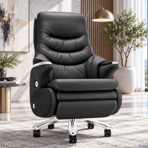 Ghế giám đốc chỉnh điện Massage LUX-03-BL