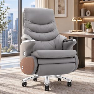 Ghế giám đốc chỉnh điện Massage LUX-03-GR