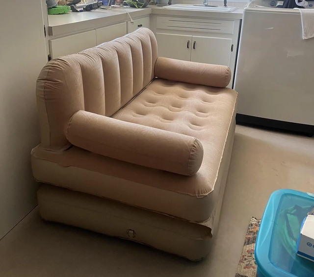 Sofa hơi kiểu dáng đơn